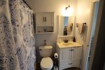 Upstairs Attracted Master Bathroom with New Shower in Waterville Valley Condo